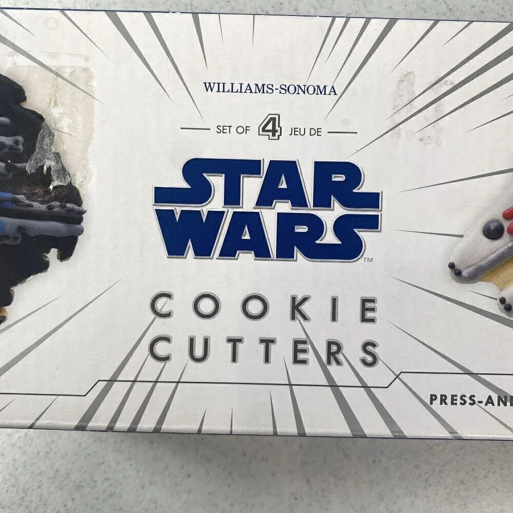 Williams Sonoma Star Wars Cookie Cutters set of 4